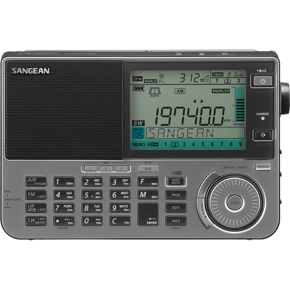 Sangean ATS-909X2 BLACK супер радиоприемник с SSB