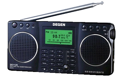 Degen DE1128 AM/FM/SW Цифровой радиоприемник с MP3 плеером, рекордером и диктофоном (аналог Eton G2)