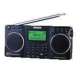 Degen DE1128 AM/FM/SW Цифровой радиоприемник с MP3 плеером, рекордером и диктофоном (аналог Eton G2)