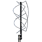 Diamond DP-KE137 приемная антенна  137 МГц для погодных спутников NOAA и ACARS. Предзаказ 6-12 недель!