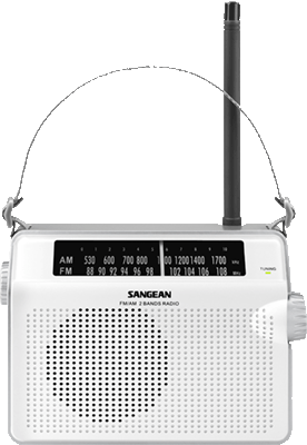 Sangean PR-D6  black СВ/УКВ AM/FM радиоприемник.