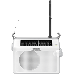 Sangean PR-D6  black СВ/УКВ AM/FM радиоприемник.