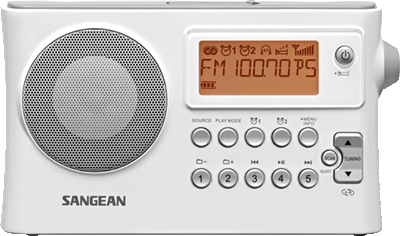 Sangean PR-D14  USB  СВ/УКВ AM/FM радиоприемник/MP3 плеер.