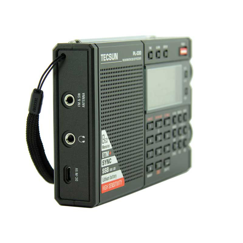 Tecsun PL-330 Всеволновый AM/SW/FM цифровой радиоприемник