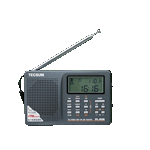 Tecsun PL-606 цифровой радиоприемник с большим дисплем. FM/AM КВ/УКВ..