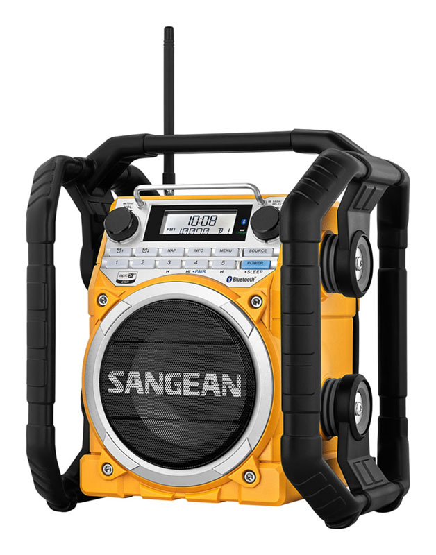 SANGEAN U4 сверхпрочный c водопылезащитой IP64, цифровой радиоприемник FM-RDS/ AM/Bluetooth