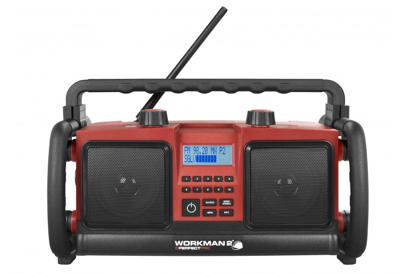 PerfectPro WORKMAN 2   защищенный FM радиоприемник (IP65), 2х10 Вт