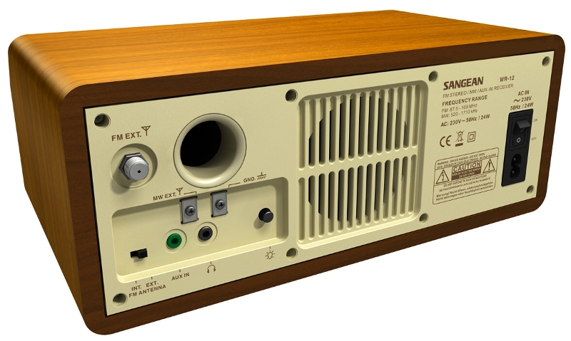 Sangean WR-12 AM/FM аналоговый настольный радиоприёмник