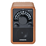 Sangean WR-15BT BROWN AM/FM аналоговый настольный радиоприёмник с Bluetooth