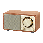 Sangean WR-7 Cherry Аналоговый FM радиоприёмник с Bluetooth