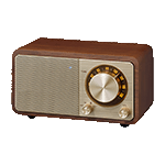 Sangean WR-7 Walnut Аналоговый FM радиоприёмник с Bluetooth
